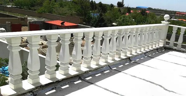 نرده سیمانی بالکن