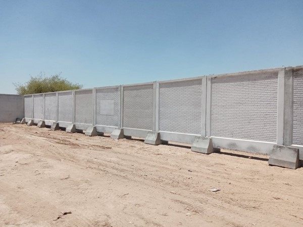 دیوار اماده برای باغ 