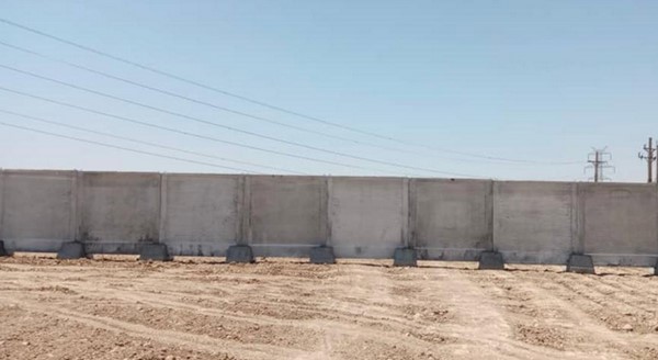 دیوار اماده برای باغ 