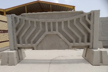 دیوار پیش ساخته بتنی طرح ترن تک رو نما