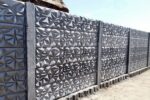 دیوار پیش ساخته بتنی طرح سه بعدی تک رو نما