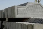 دیوار پیش ساخته بتنی طرح آجری تک رو نما کد 5