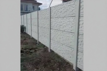 دیوار پیش ساخته بتنی طرح آجری تک رو نما
