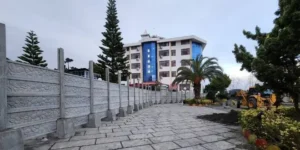 دیوار پیش‌ساخته بتنی محوطه