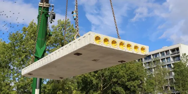 سقف دال بتنی پیش ساخته