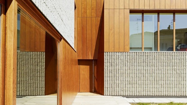 بتن اکسپوز طرح دار