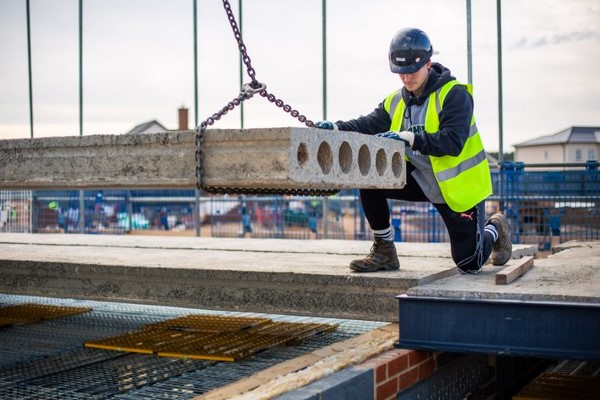 قیمت دال بتنی پیش تنیده