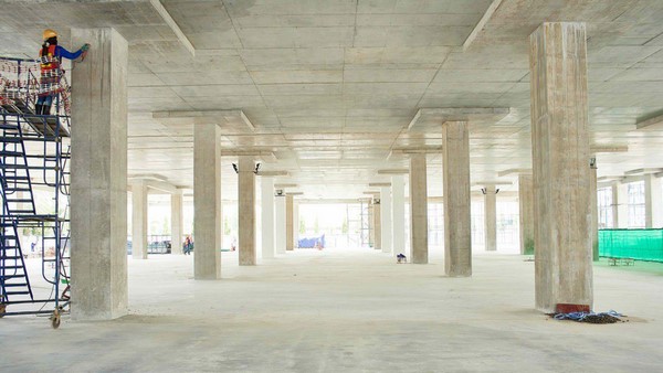 سقف دال بتنی تخت