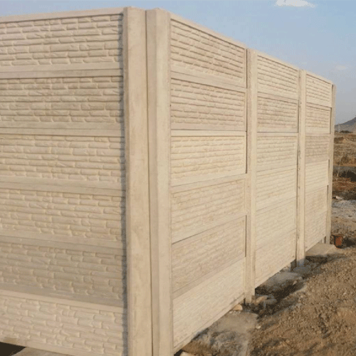 دیوار پیش ساخته بتنی طرح آجری تک رو نما