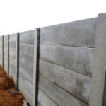 دیوار پیش ساخته بتنی طرح ساده