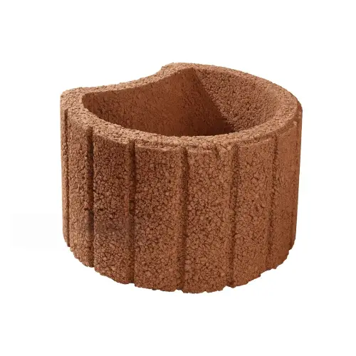 فلاور باکس مستطیلی کف پر با سه سوراخ