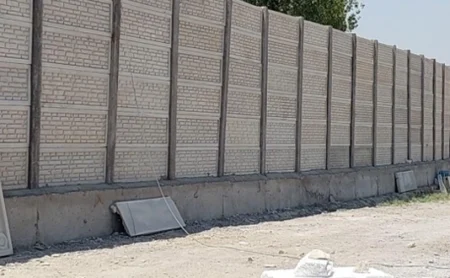 دیوار پیش ساخته بتنی شیراز